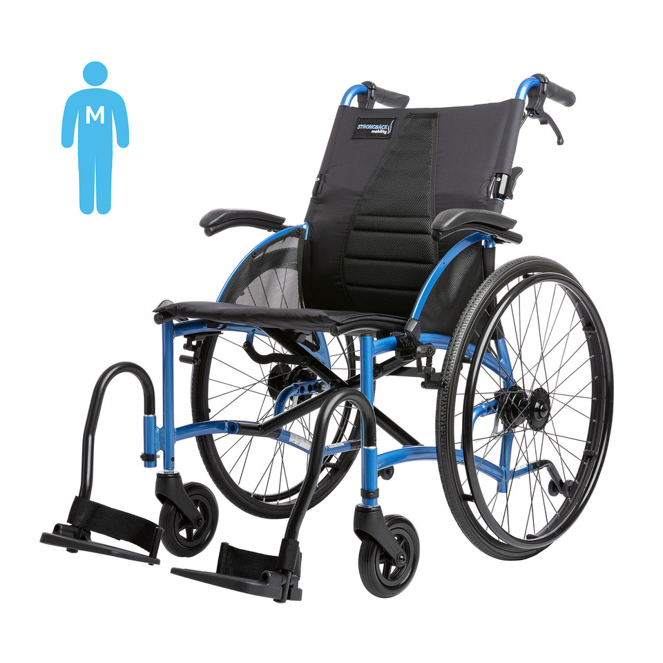 STRONGBACK Leichtgewicht Rollstuhl  Größe M